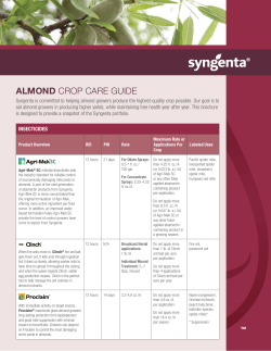 almond crop care guide