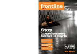 June 2013 - St Mungo`s