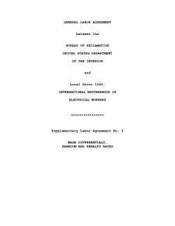 USBR Supplement 2 2013-2018