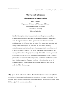 The Impossible Process: Thermodynamic