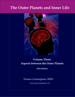 The Outer Planets and Inner Life