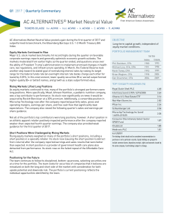 Commentary - American Century Investments