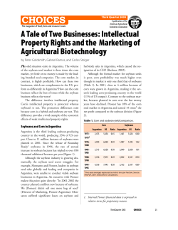 A Tale of Two Businesses: Intellectual Property Rights
