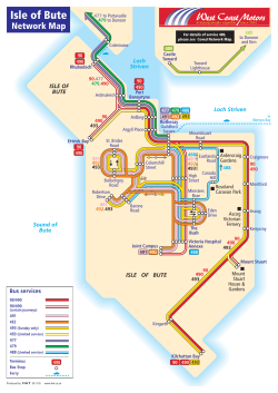 Isle of Bute Network Diagram WEB
