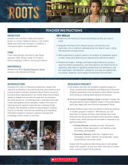 Roots- Materials PDF