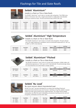 Tile and slate roofs