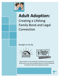 Adult Adoption: Creating a Lifelong Family Bond and Legal