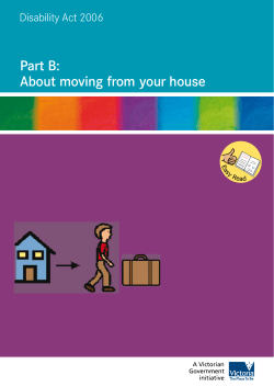 Part B: About moving from your house