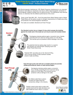 Nickel Plated Brass Liquid Tight Strain Relief Fittings