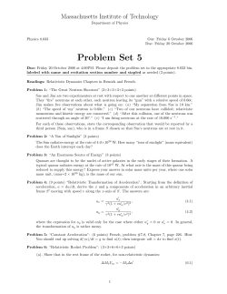Problem Set 5