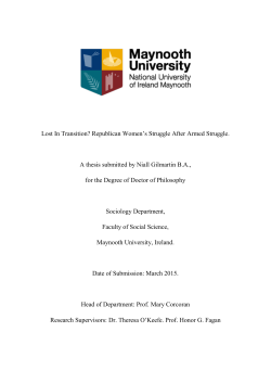 - Maynooth University ePrints and eTheses Archive