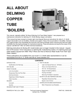 all about deliming copper tube *boilers