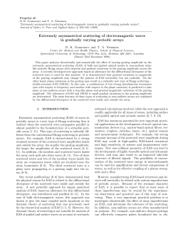 Extremely asymmetrical scattering of electromagnetic waves in