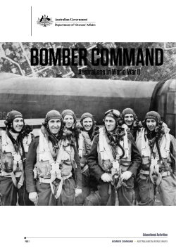 BomBer command australians in World War II