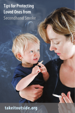 Tips for Protecting Loved Ones from Secondhand Smoke