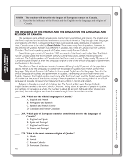 SS6H4 The student will describe the impact of European contact on