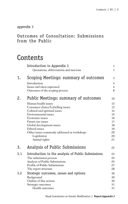 Appendix 3 - Ministry for the Environment