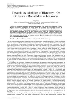 Towards the Abolition of Hierarchy—On O