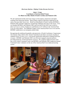 Hurricane Katrina: Helping Victims Become
