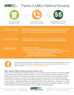 online flyer - Wood River Insurance