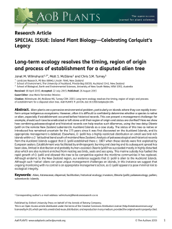 Long-term ecology resolves the timing, region of