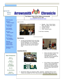 Arrowsmith Chronicle
