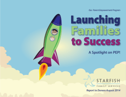 A Spotlight on PEP! - Starfish Family Services