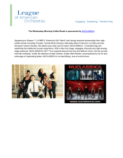 NUCLASSICA Bio - League of American Orchestras