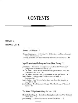 Philosophy of law /
