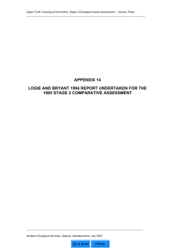 appendix 14 logie and bryant 1994 report undertaken for the 1995