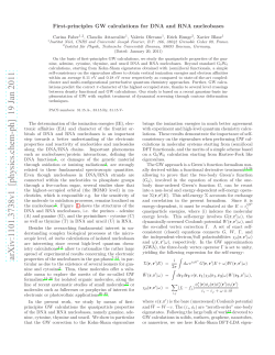 First-principles GW calculations for DNA and RNA nucleobases