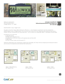 2 BBQ areas - Willowick Apartments