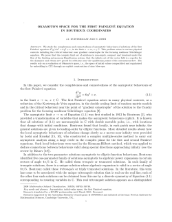 1. Introduction In this paper, we consider the completeness and