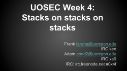 Introduction to x86 and Stack Frame Analysis Slides
