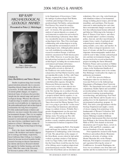 2006 - Geological Society of America