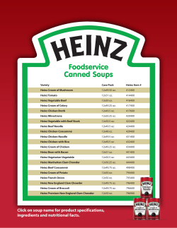 Foodservice Canned Soups