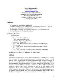 Curriculum Vitae - University of Toronto