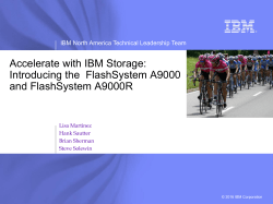 Accelerate with IBM Storage: Introducing the FlashSystem A9000