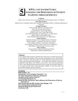 Chapter 5 - Community Works Institute