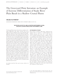 The Graveyard Point Intrusion: an Example of Extreme