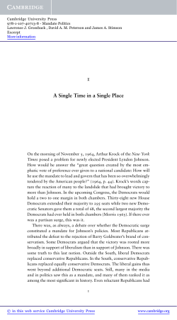 Mandate Politics - Beck-Shop