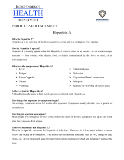 Hepatitis A