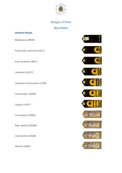 Badges of Rank