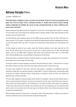 List of Works - Victoria Miro