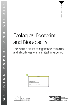 Ecological Footprint and Biocapacity