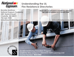 Understanding the UL Fire Resistance Directories