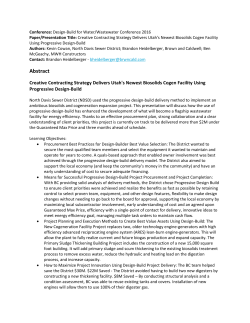 Creative Contracting Strategy Delivers Utah`s