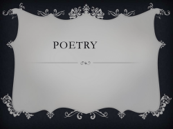POETRY
