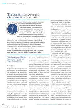 Health Care as a &ldquo;Right&rdquo; - The Journal of the American Osteopathic