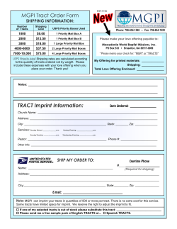 MGPI_Tract_Order - Macedonia Gospel Publications, Inc.